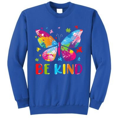 Butterfly Be Kind Autism Awareness Sweatshirt