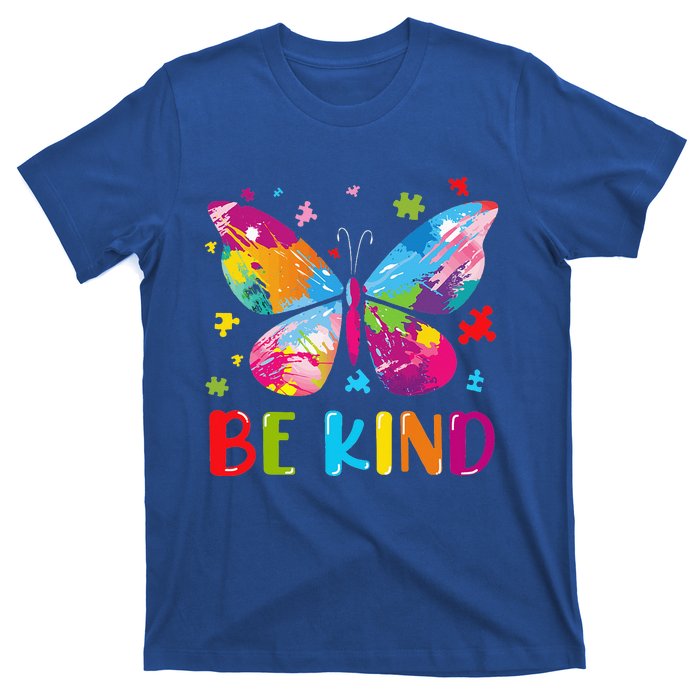 Butterfly Be Kind Autism Awareness T-Shirt