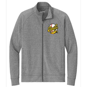 Banana Baseball Lover Cool Game Stretch Full-Zip Cadet Jacket