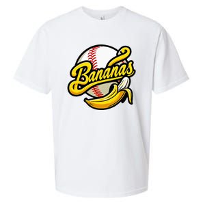 Banana Baseball Lover Cool Game Sueded Cloud Jersey T-Shirt