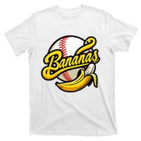 Banana Baseball Lover Cool Game T-Shirt