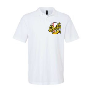 Banana Baseball Lover Cool Game Softstyle Adult Sport Polo