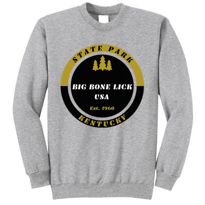 Big Bone Lick Park Kentucky Tall Sweatshirt