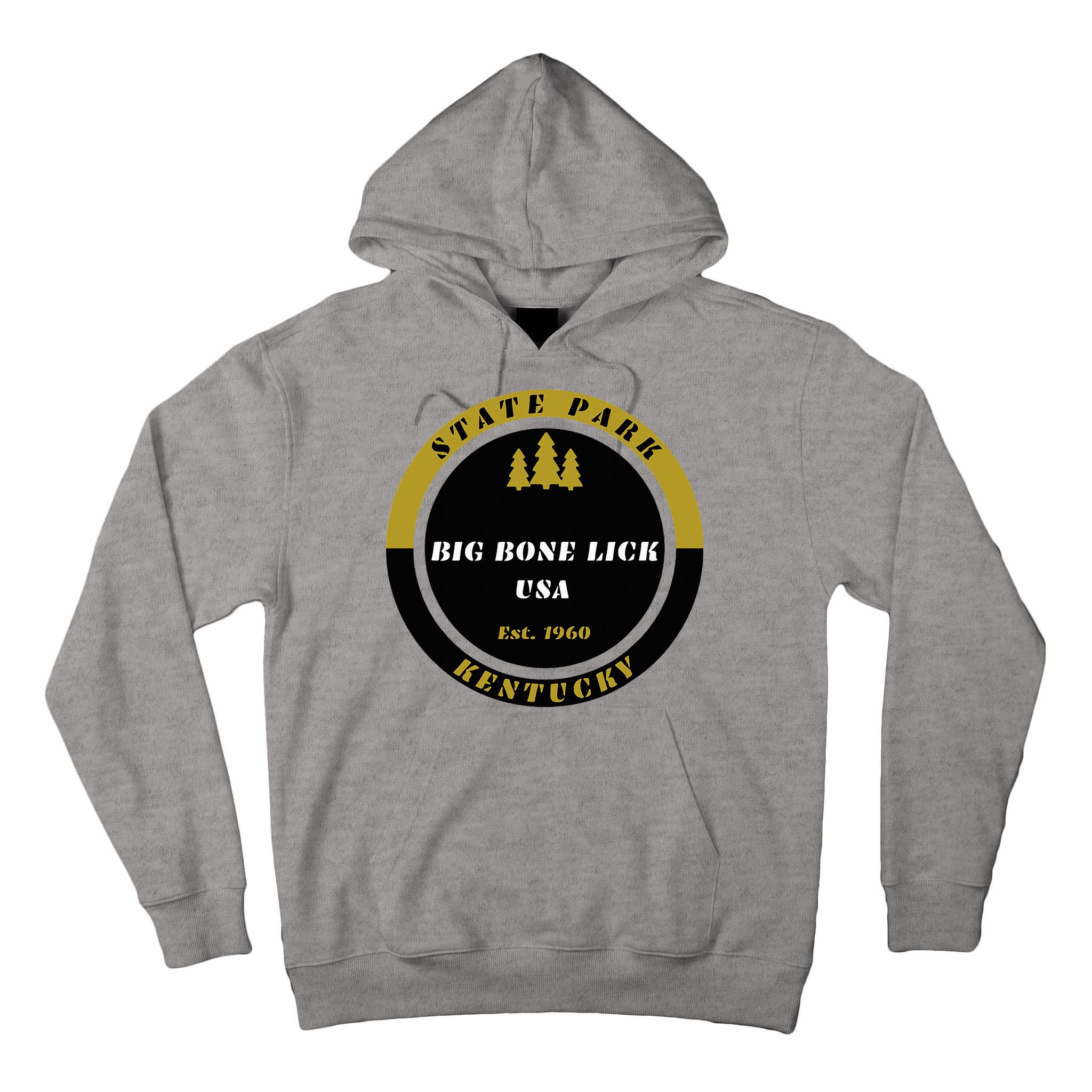 Big Bone Lick Park Kentucky Tall Hoodie