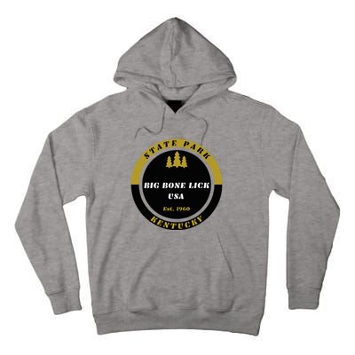 Big Bone Lick Park Kentucky Tall Hoodie