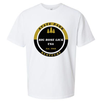 Big Bone Lick Park Kentucky Sueded Cloud Jersey T-Shirt