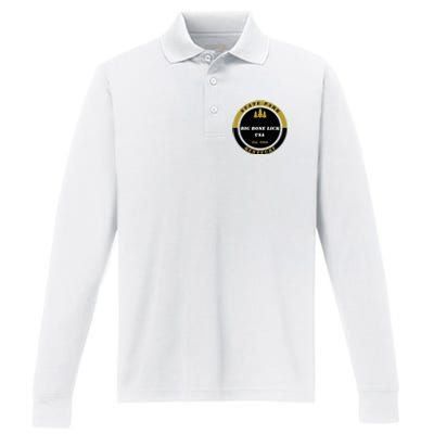 Big Bone Lick Park Kentucky Performance Long Sleeve Polo