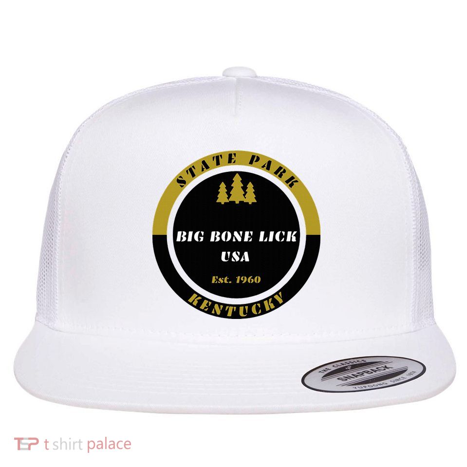 Big Bone Lick Park Kentucky Flatbill Hat