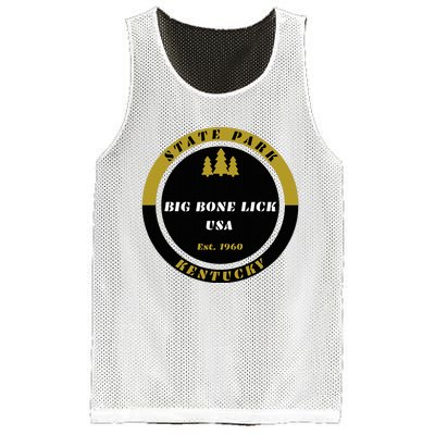 Big Bone Lick Park Kentucky Mesh Reversible Basketball Jersey Tank