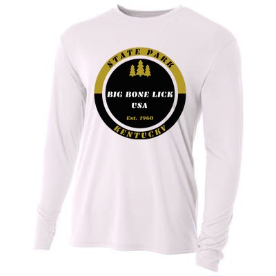 Big Bone Lick Park Kentucky Cooling Performance Long Sleeve Crew