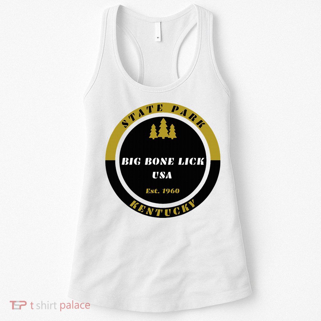 Big Bone Lick Park Kentucky Womens Tank Top