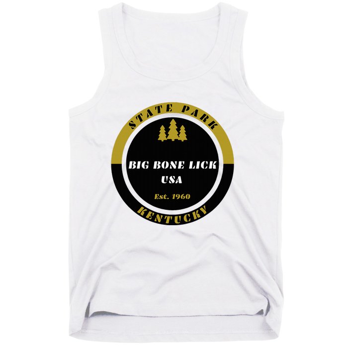 Big Bone Lick Park Kentucky Tank Top