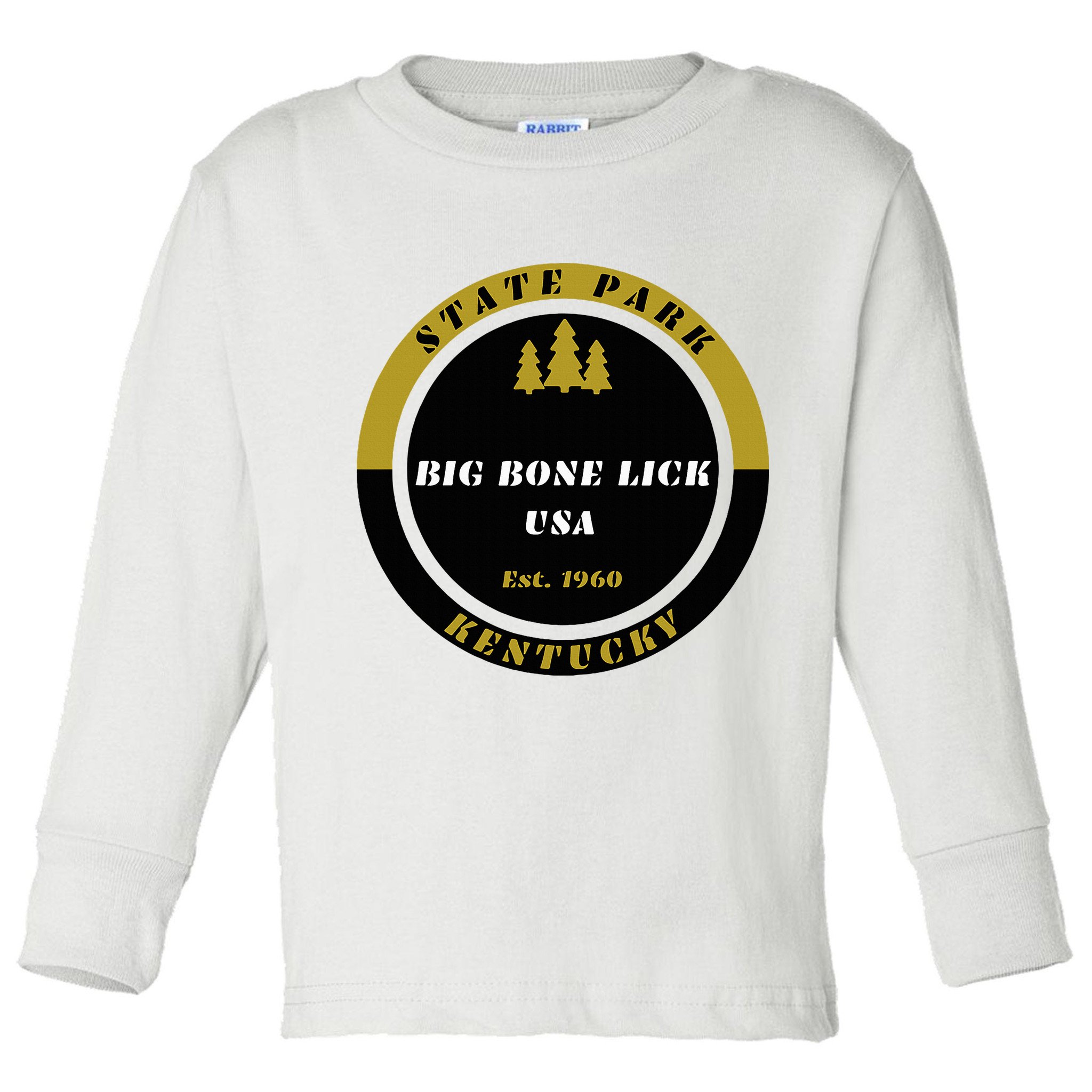 Big Bone Lick Park Kentucky Toddler Long Sleeve Shirt