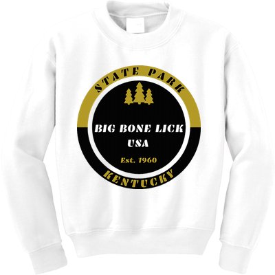 Big Bone Lick Park Kentucky Kids Sweatshirt