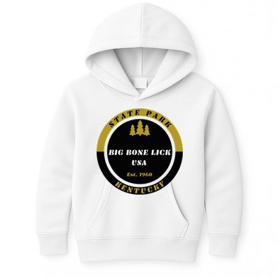 Big Bone Lick Park Kentucky Kids Hoodie