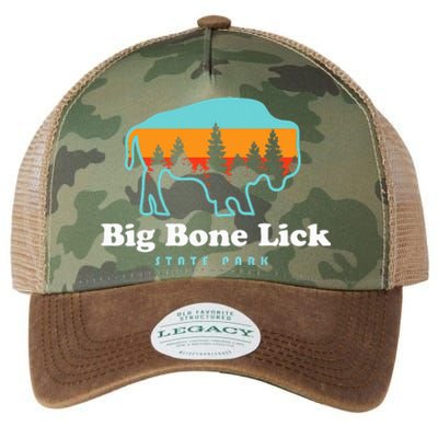 Big Bone Lick State Park Kentucky Bison Fossils Legacy Tie Dye Trucker Hat