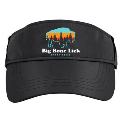 Big Bone Lick State Park Kentucky Bison Fossils Adult Drive Performance Visor