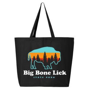 Big Bone Lick State Park Kentucky Bison Fossils 25L Jumbo Tote