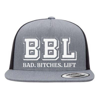 Bad Bitches Lift Flat Bill Trucker Hat