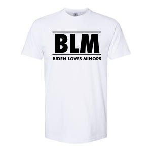 BLM Biden Loves Minors Softstyle CVC T-Shirt