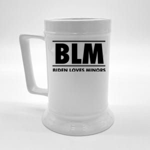 BLM Biden Loves Minors Beer Stein