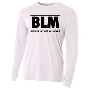 BLM Biden Loves Minors Cooling Performance Long Sleeve Crew