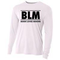 BLM Biden Loves Minors Cooling Performance Long Sleeve Crew