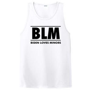 BLM Biden Loves Minors PosiCharge Competitor Tank