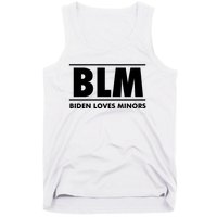 BLM Biden Loves Minors Tank Top