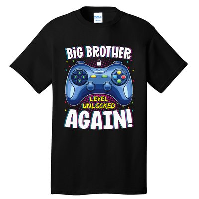 Big Brother Level Unlocked Again Big Brother Again Tall T-Shirt