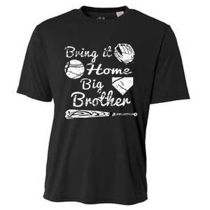 Big Brother Little Brother Baseball Bring It Home Cooling Performance Crew T-Shirt