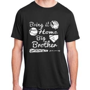 Big Brother Little Brother Baseball Bring It Home Adult ChromaSoft Performance T-Shirt