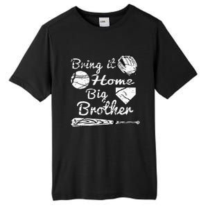 Big Brother Little Brother Baseball Bring It Home Tall Fusion ChromaSoft Performance T-Shirt