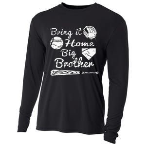 Big Brother Little Brother Baseball Bring It Home Cooling Performance Long Sleeve Crew