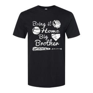 Big Brother Little Brother Baseball Bring It Home Softstyle CVC T-Shirt