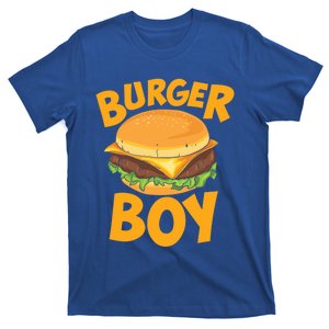 Burger Boy Loves Cheeseburger And Hamburger Gift T-Shirt