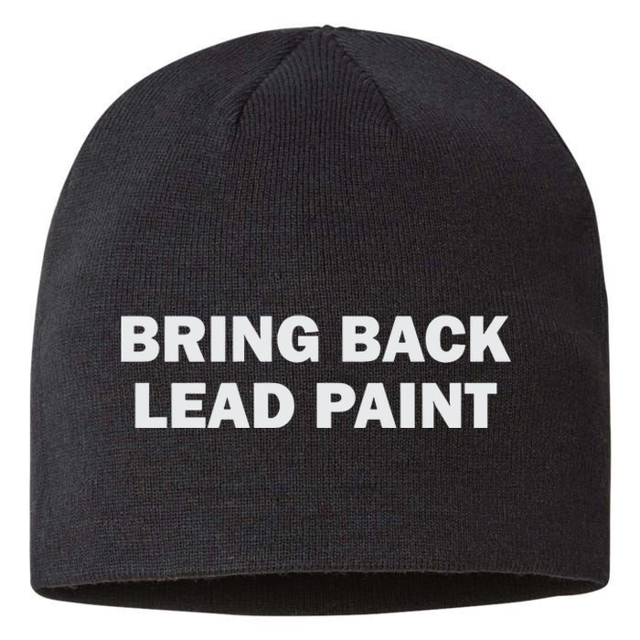 Bring Back Lead Paint Gen Z Sustainable Beanie