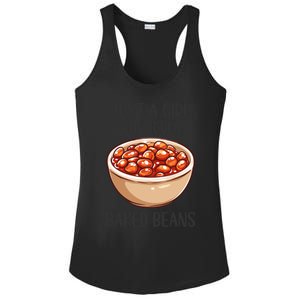 Baked Beans Lovers Gift Just A Who Loves Baked Beans Gift Ladies PosiCharge Competitor Racerback Tank