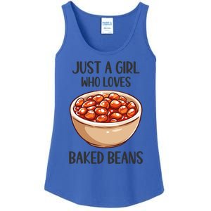 Baked Beans Lovers Gift Just A Who Loves Baked Beans Gift Ladies Essential Tank