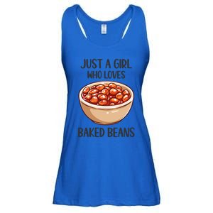 Baked Beans Lovers Gift Just A Who Loves Baked Beans Gift Ladies Essential Flowy Tank