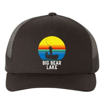 Big Bear Lake Gift For Fishing Trips Travel Family Gift Yupoong Adult 5-Panel Trucker Hat