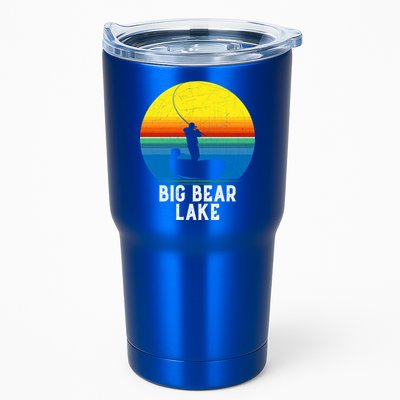 Big Bear Lake Gift For Fishing Trips Travel Family Gift Tumbler