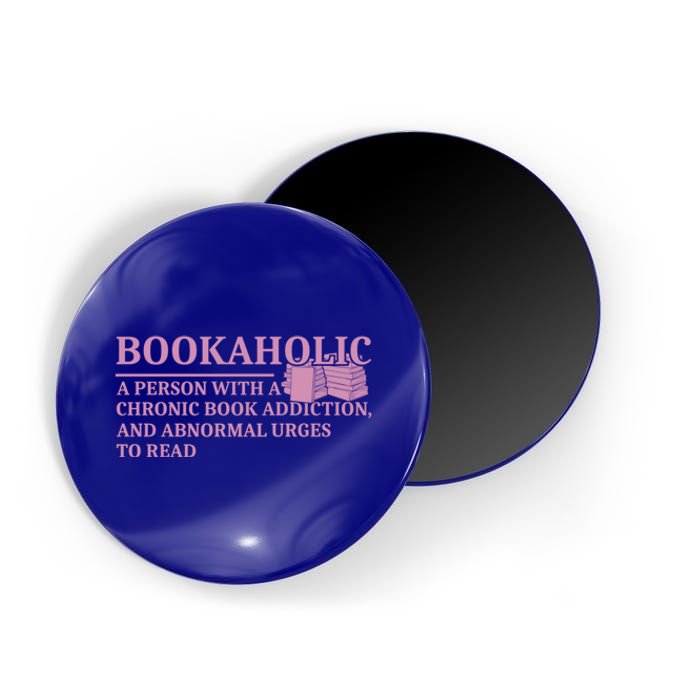 Bookaholic Book Lover Funny Bookworm Reading Gift Magnet