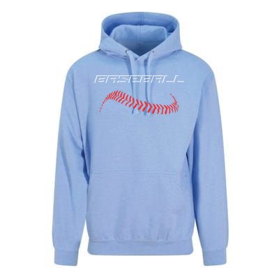 Baseball Baseball Laces / Fan Stylish Baseball Gift Unisex Surf Hoodie