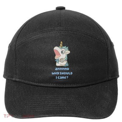 B.luey 7-Panel Snapback Hat
