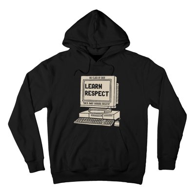 Banana Breath Learn Respect I think You Should Leave Hoodie