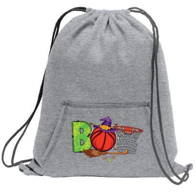 Boo Basketball Lovers Scary Funny Halloween Costume Boy Sweatshirt Cinch Pack Bag