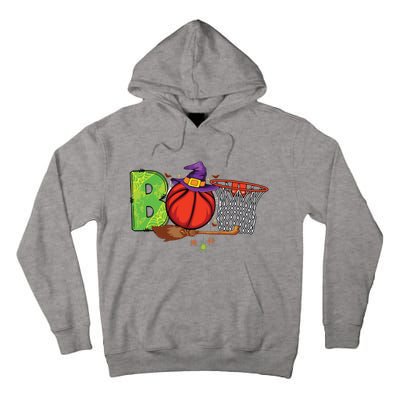 Boo Basketball Lovers Scary Funny Halloween Costume Boy Tall Hoodie