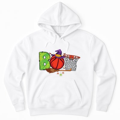 Boo Basketball Lovers Scary Funny Halloween Costume Boy Hoodie