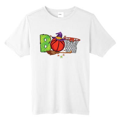 Boo Basketball Lovers Scary Funny Halloween Costume Boy Tall Fusion ChromaSoft Performance T-Shirt